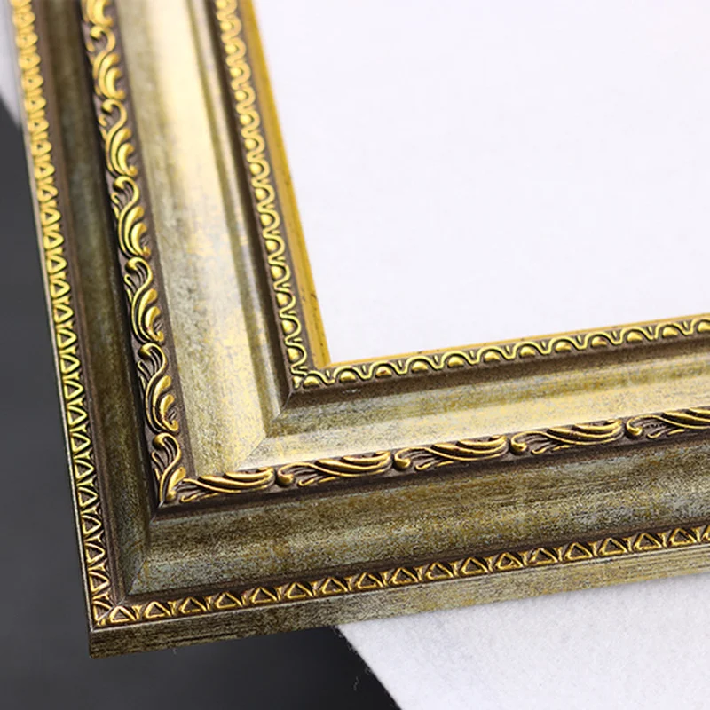 Resin Art Foto - Luxury Photo Frame Gold Canva Large