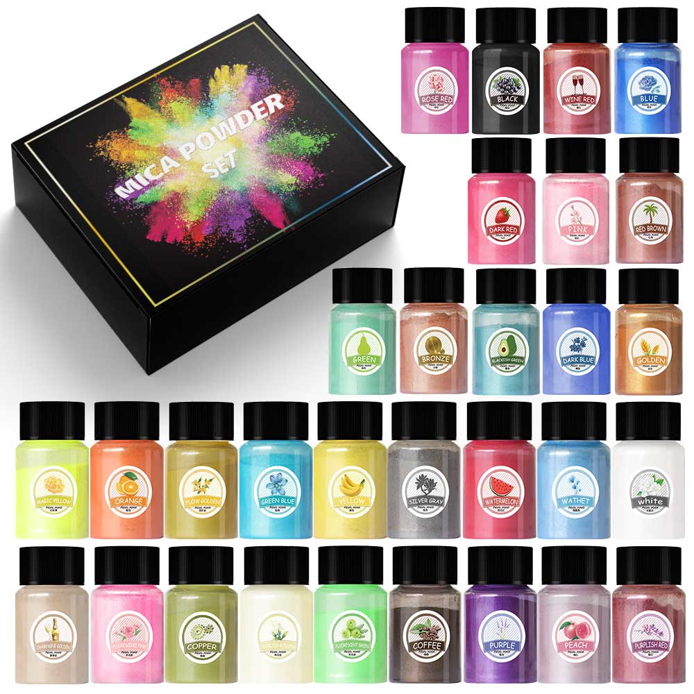 Resin Art Letters - 10ml Pearl Powder Epoxy Resin Pigment