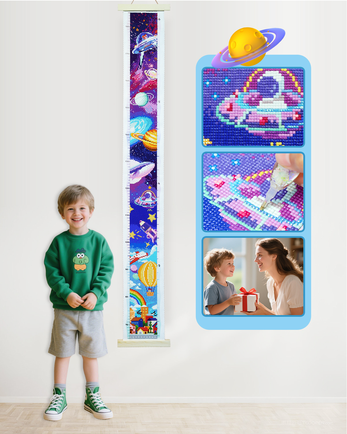 Resin Art Kits For Adults - ForeverYoung DIY Growth Chart for Wall