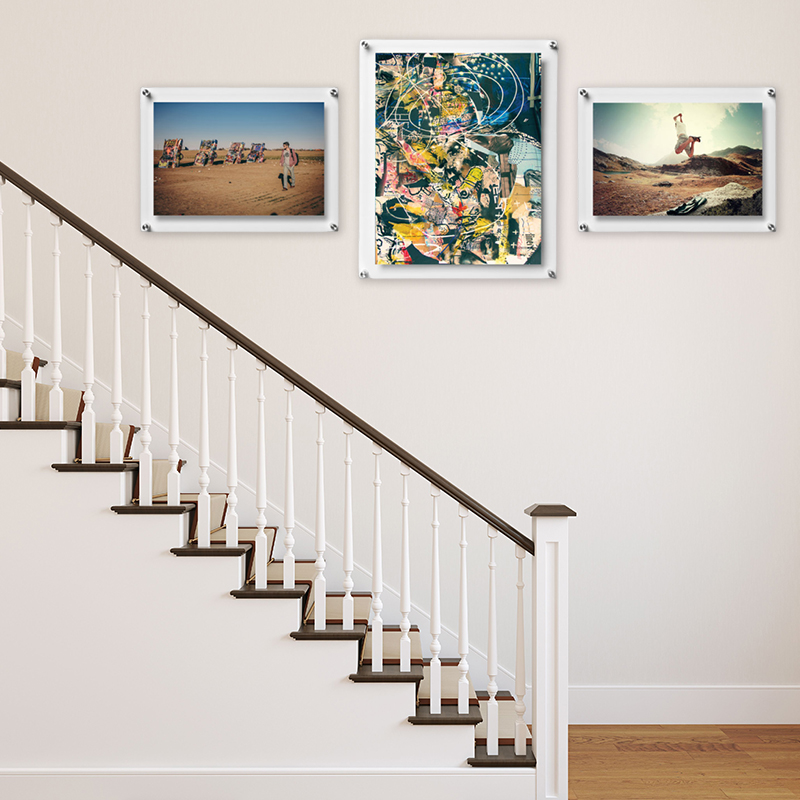 Resin Art Gift For Birthday - 1Pc Custom Family Photo Acrylic Wall