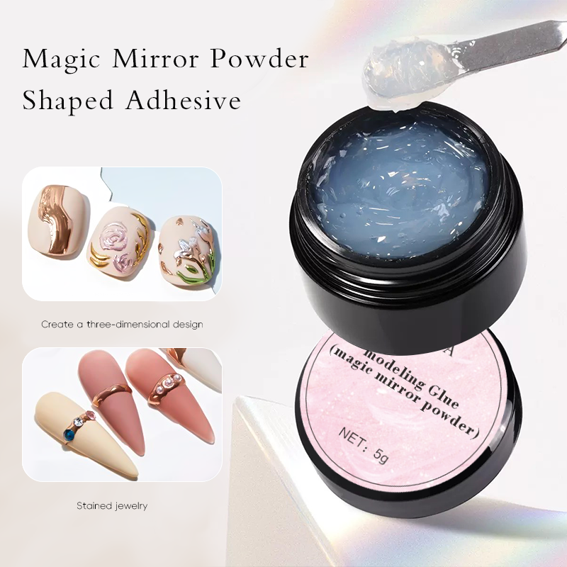 Resin Color Paste - 5ml 3D Clear Nail Gel Mirror