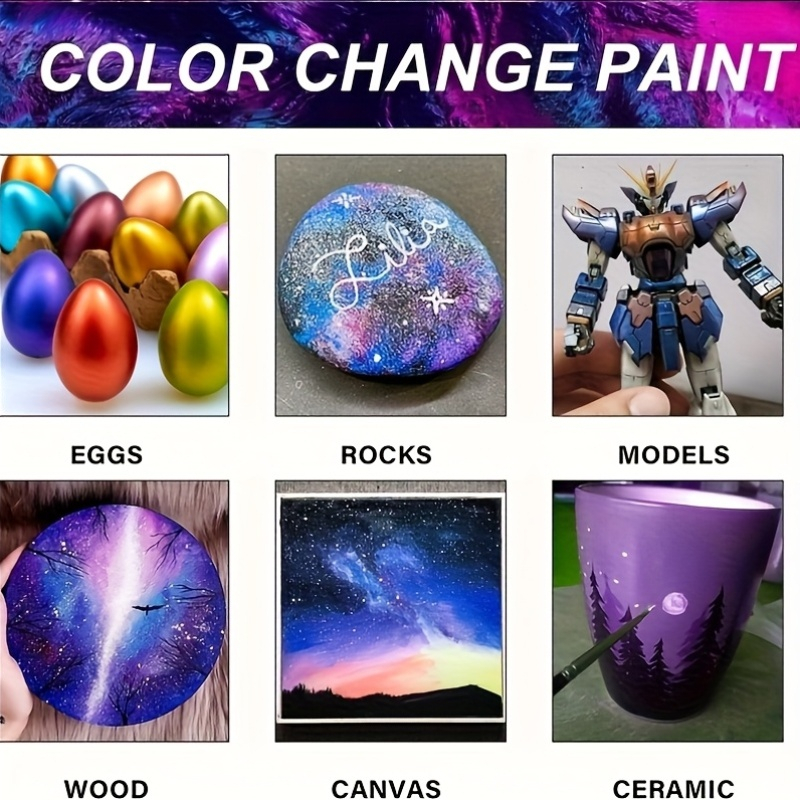 Acrylic Paint Set 6 Colors 50m - Resin Color Paste incelemesi ve fiyatı