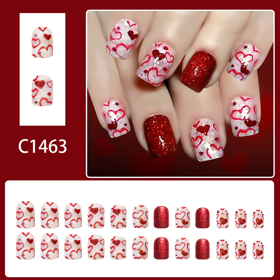 Short Square Glossy Press On N - Resin Art Glitter incelemesi ve fiyatı