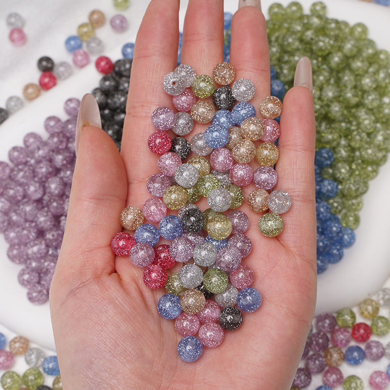 8/10mm Resins Round Shaped Bea - Resin Art Glitter incelemesi ve fiyatı