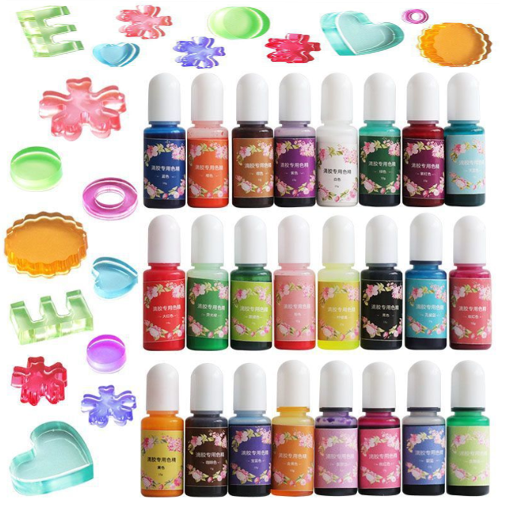 26 Colors 10ml Epoxy Resin Pig - Resin Color Paste incelemesi ve fiyatı