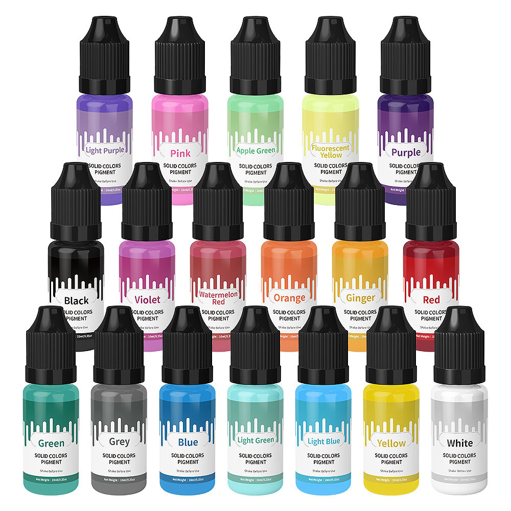 18Colors 10ml Macaron Solid Pa - Resin Color Paste incelemesi ve fiyatı