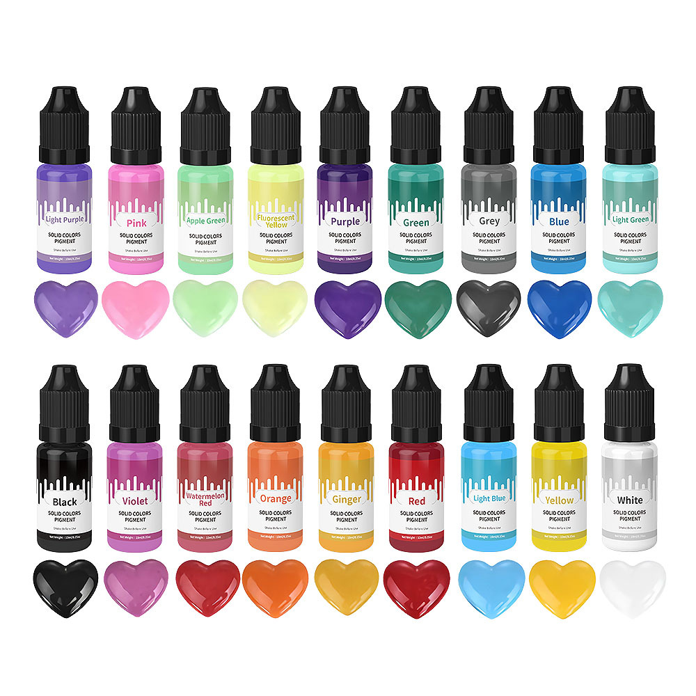 18Colors 10ml Macaron Solid Pa - Resin Color Paste incelemesi ve fiyatı