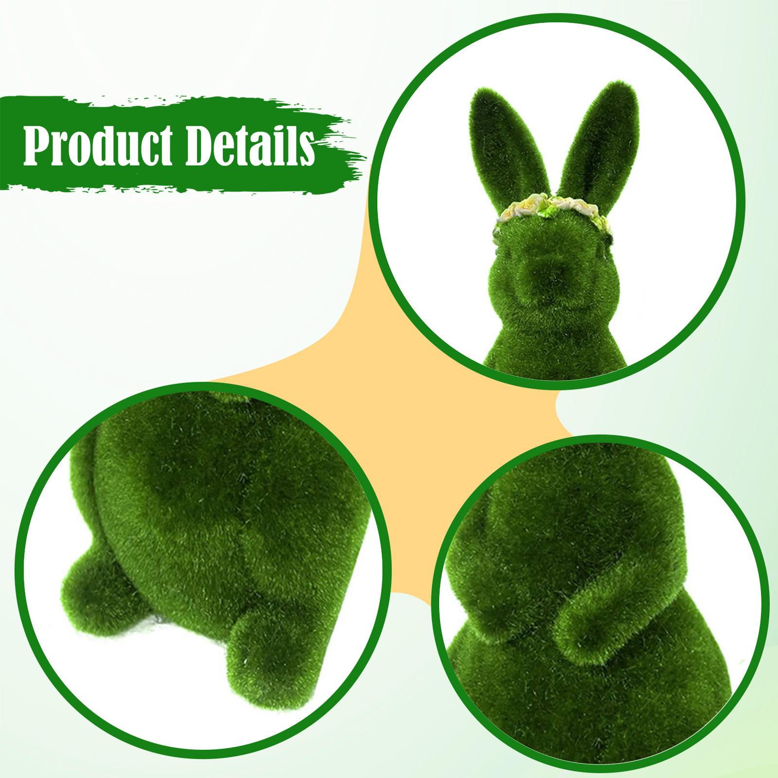 Decorative Rabbit Sculpture Re - Resin Art Gift For Birthday incelemesi ve fiyatı
