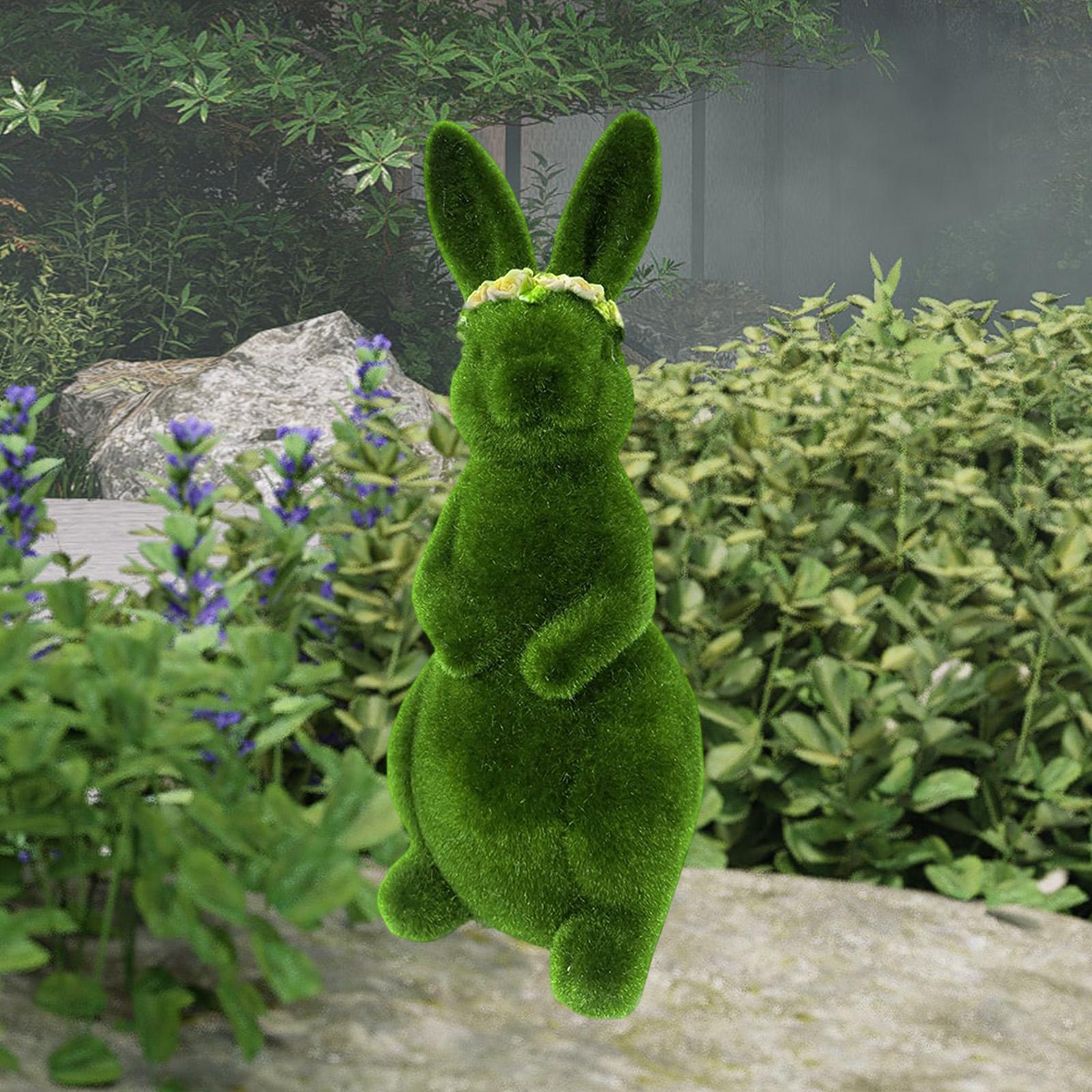 Decorative Rabbit Sculpture Re - Resin Art Gift For Birthday incelemesi ve fiyatı