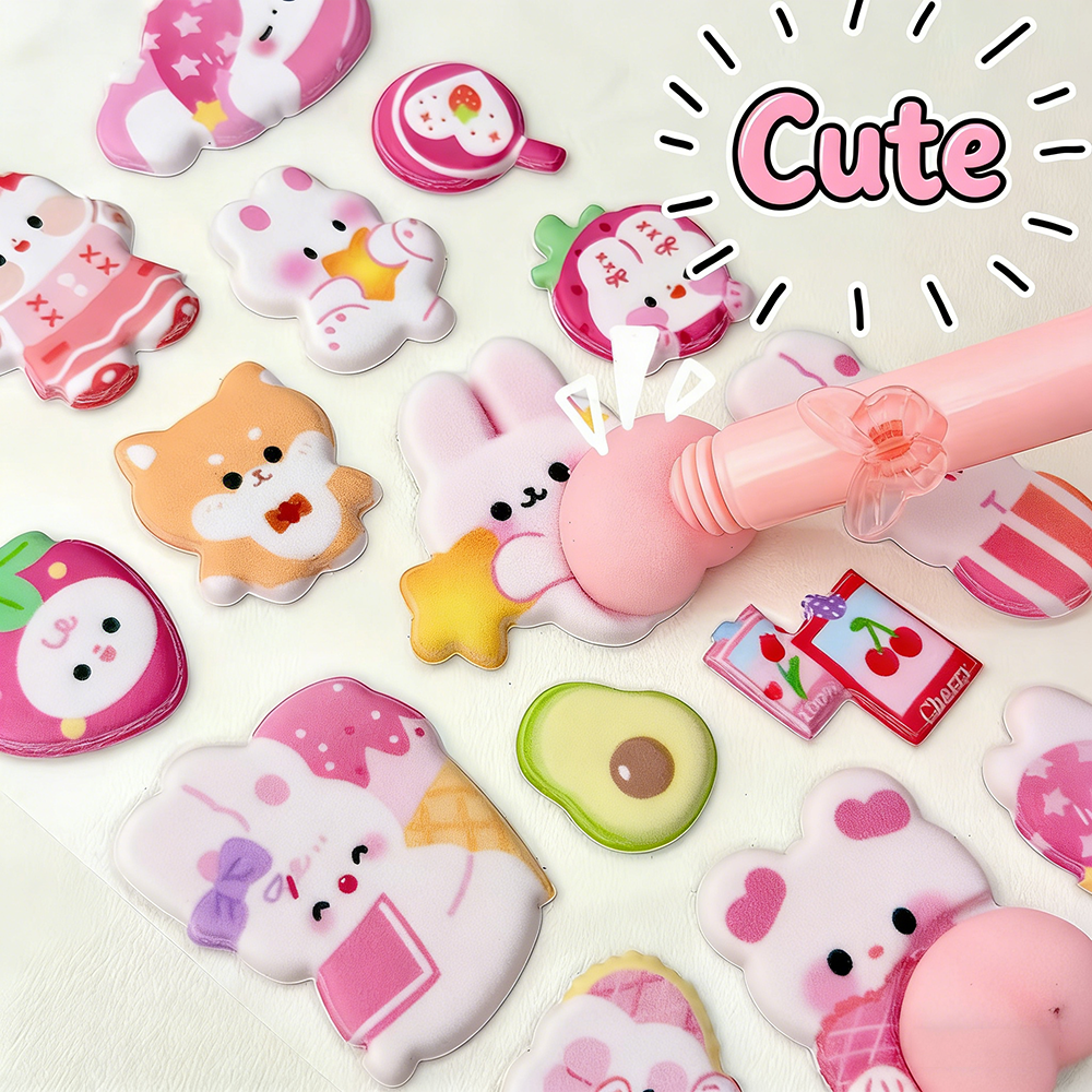 2/4 Pieces 3D Soft Cute Butt 3 - Resin Art Phone Case incelemesi ve fiyatı