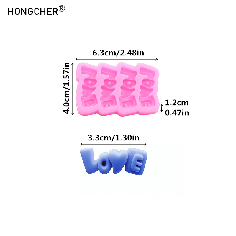 LOVE letters silicone mold diy - Resin Art Letters incelemesi ve fiyatı