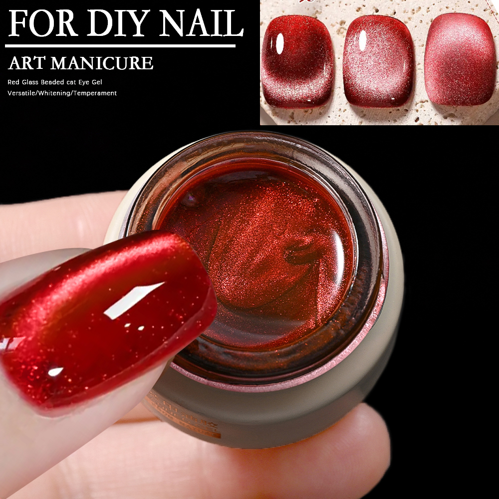 8ml Ruby Red Cat Magnetic Gel  - Resin Color Paste incelemesi ve fiyatı