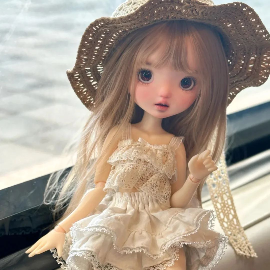 New SD BJD Doll 26cm Slim Girl - Resin Art Gift For Birthday incelemesi ve fiyatı