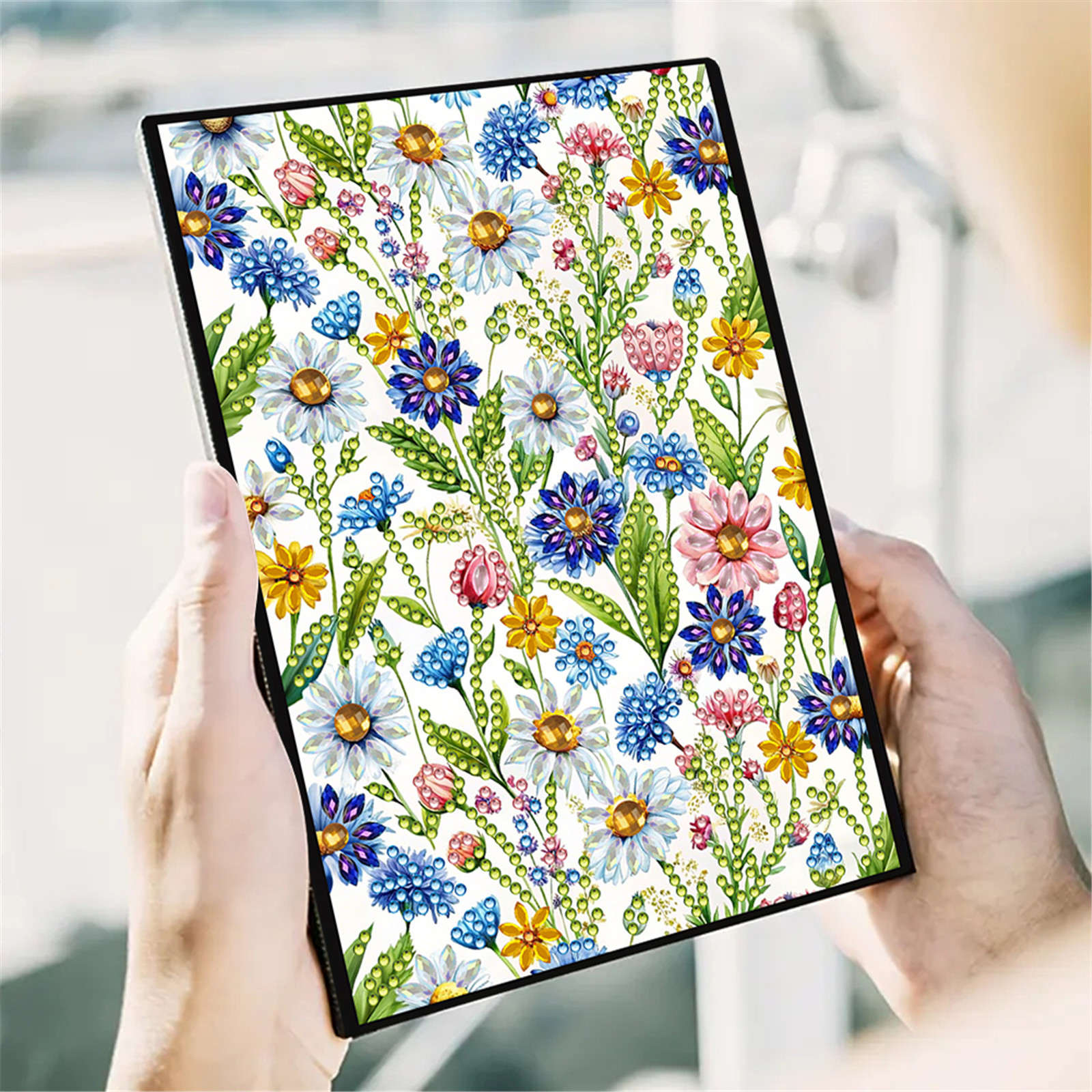 Nature & Floral Rhinestone Art - Resin Art Gift For Birthday incelemesi ve fiyatı