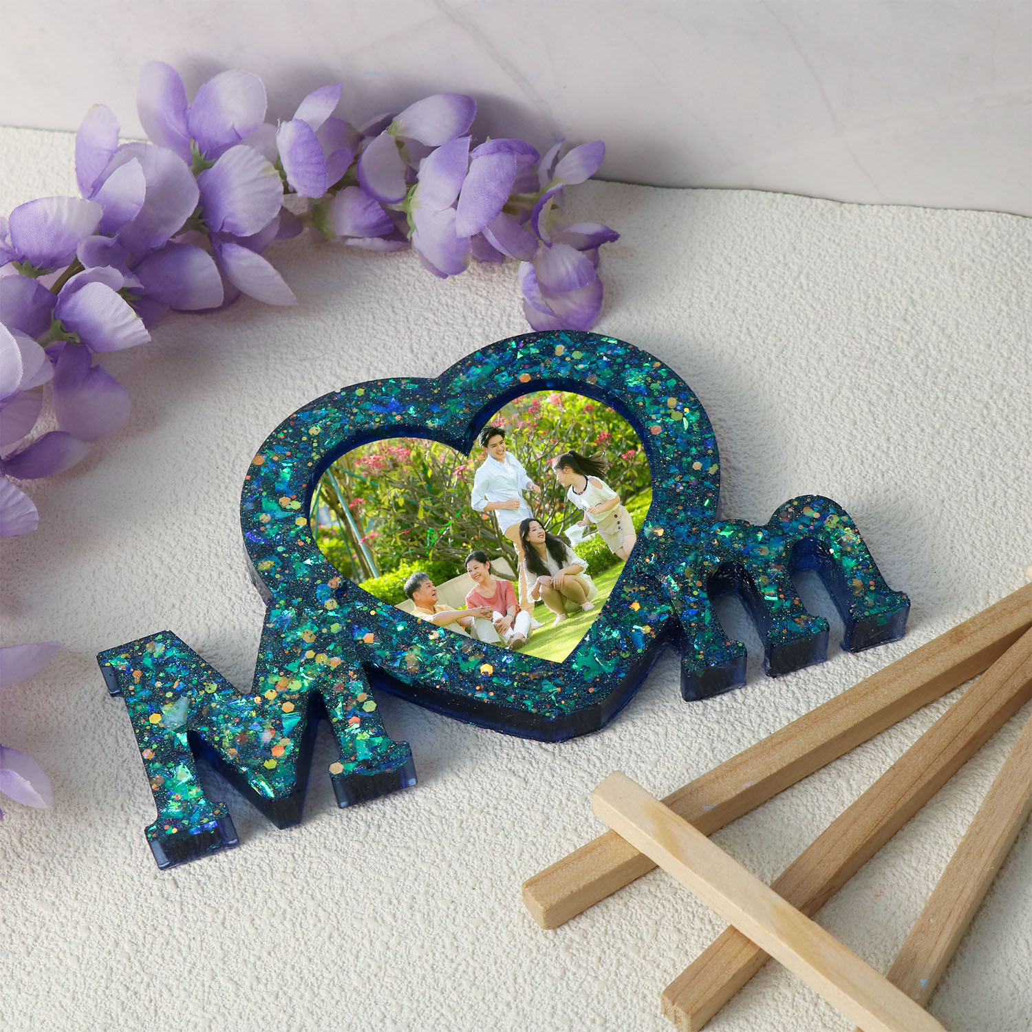 Letter Mm Epoxy Resin Silicone - Resin Art Letters incelemesi ve fiyatı