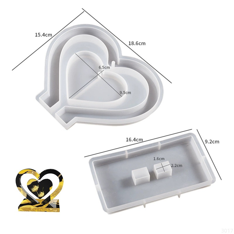 Letter Mm Epoxy Resin Silicone - Resin Art Letters incelemesi ve fiyatı
