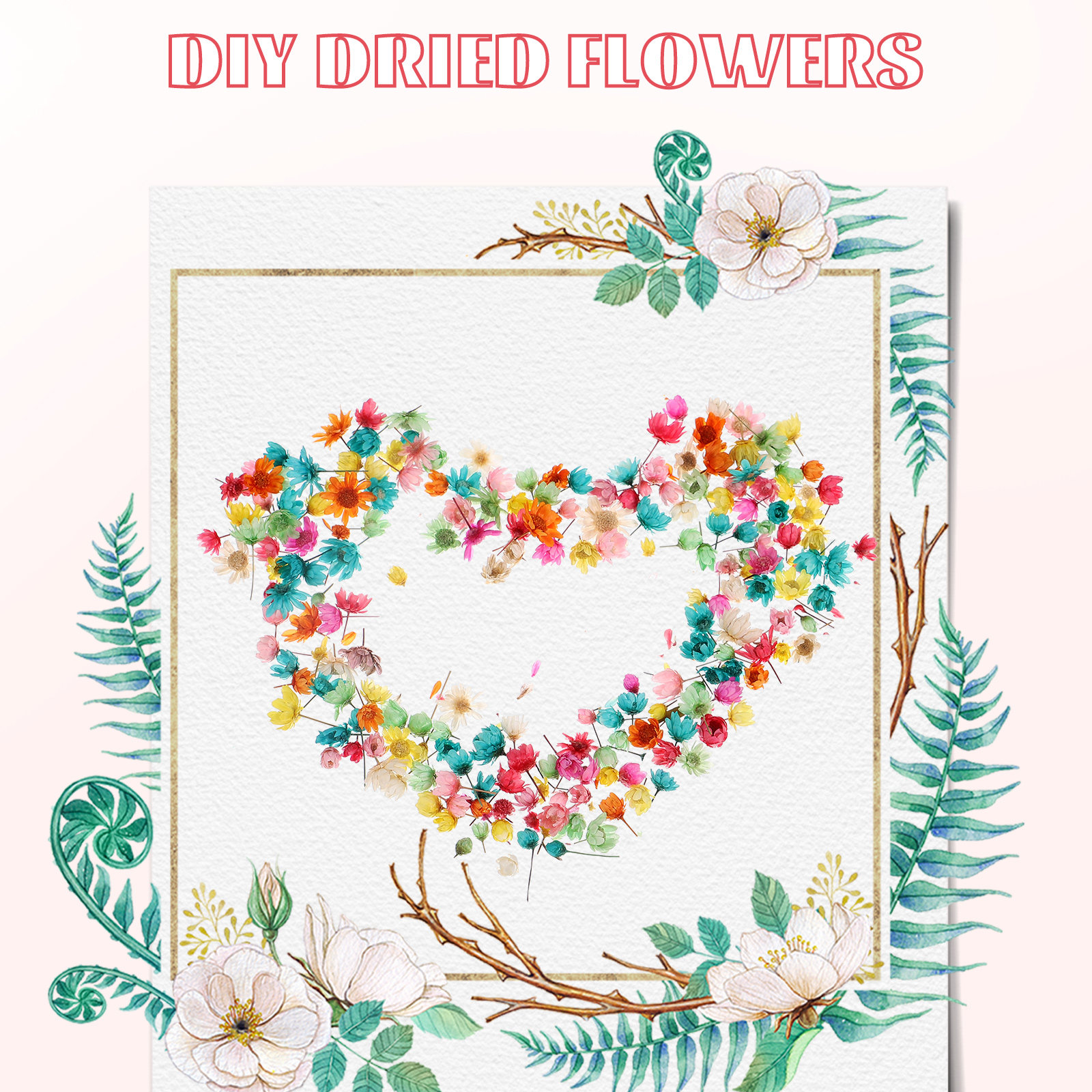 DIY Dried Flowers Material for - Resin Art Phone Case incelemesi ve fiyatı