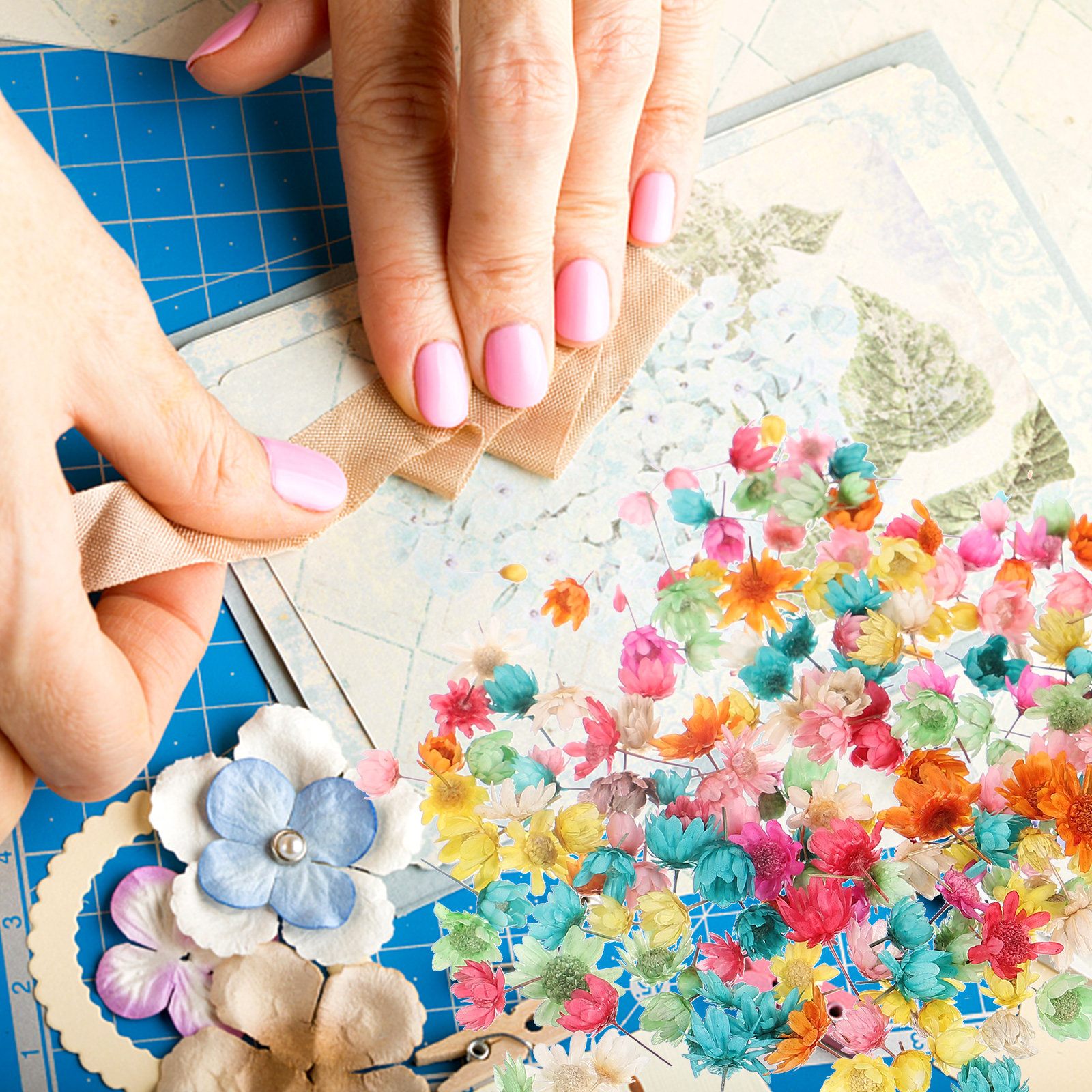 DIY Dried Flowers Material for - Resin Art Phone Case incelemesi ve fiyatı