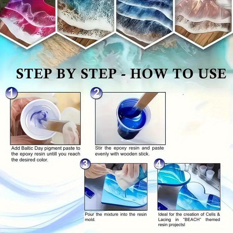 24 Colors/8 Colors 5g 0.18oz P - Resin Color Paste incelemesi ve fiyatı