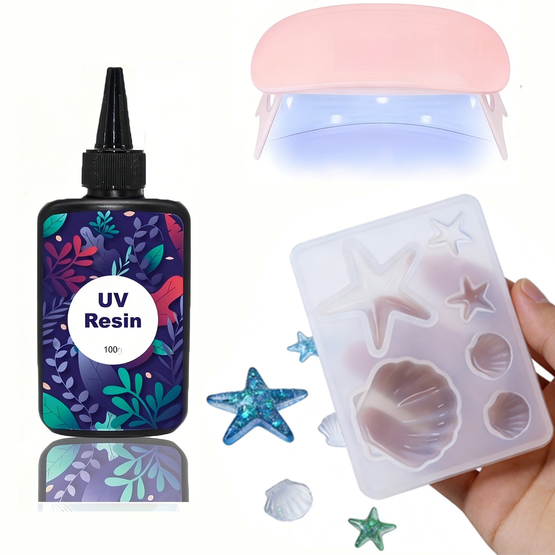 DIY Ocean Theme Crystal Epoxy  - Resin Art Letters incelemesi ve fiyatı
