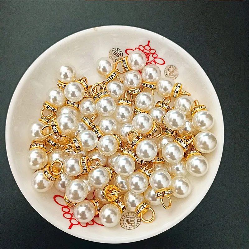 30Pcs Round Pearl Diamond Pend - Resin Art Gift For Birthday incelemesi ve fiyatı