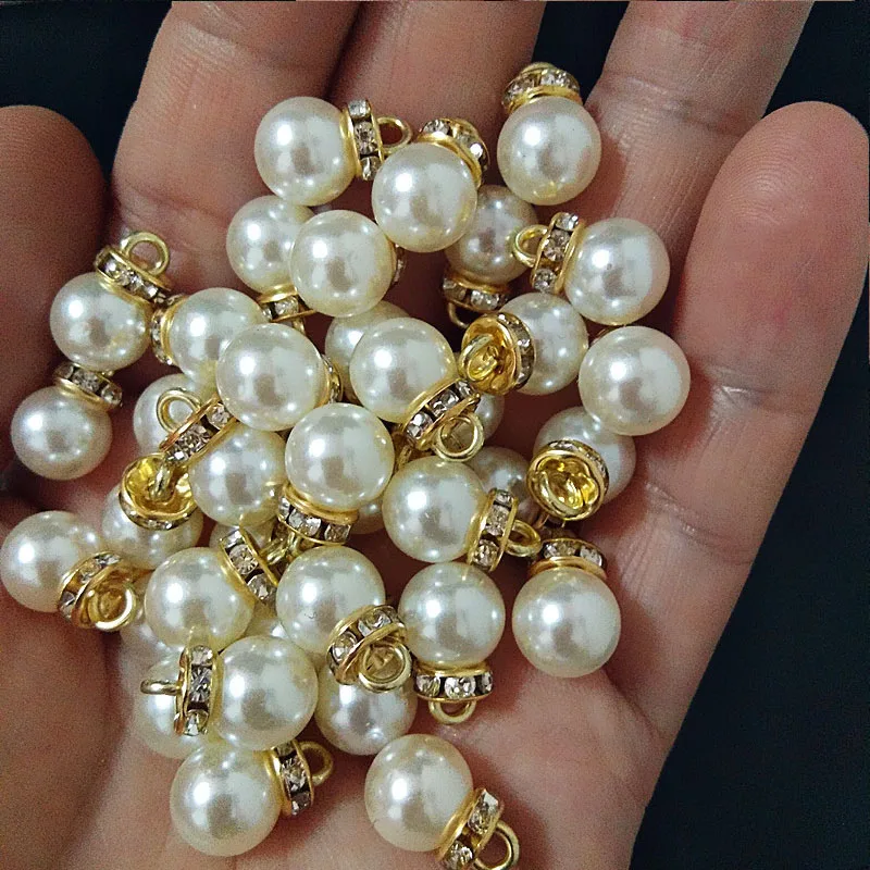 30Pcs Round Pearl Diamond Pend - Resin Art Gift For Birthday incelemesi ve fiyatı