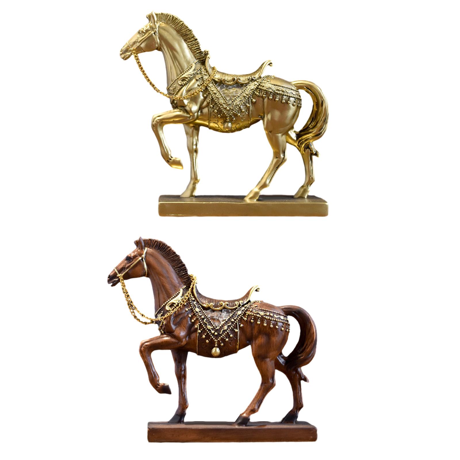Horse Figurine Horse Statue Ta - Resin Art Table Top incelemesi ve fiyatı