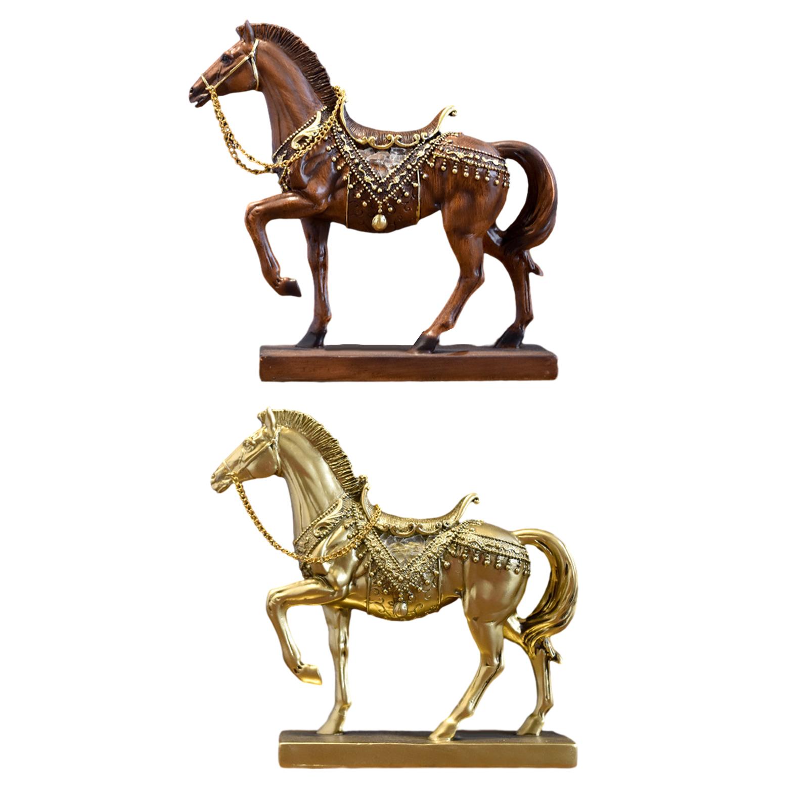 Horse Figurine Horse Statue Ta - Resin Art Table Top incelemesi ve fiyatı