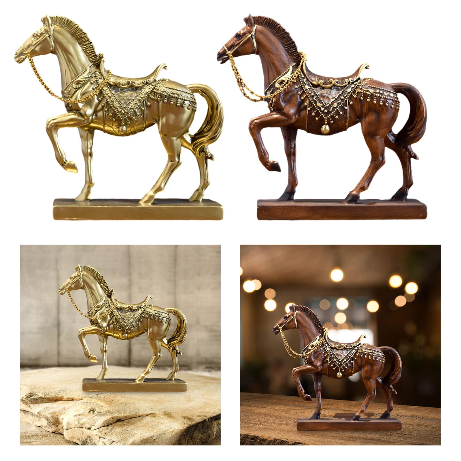 Horse Figurine Horse Statue Ta - Resin Art Table Top incelemesi ve fiyatı