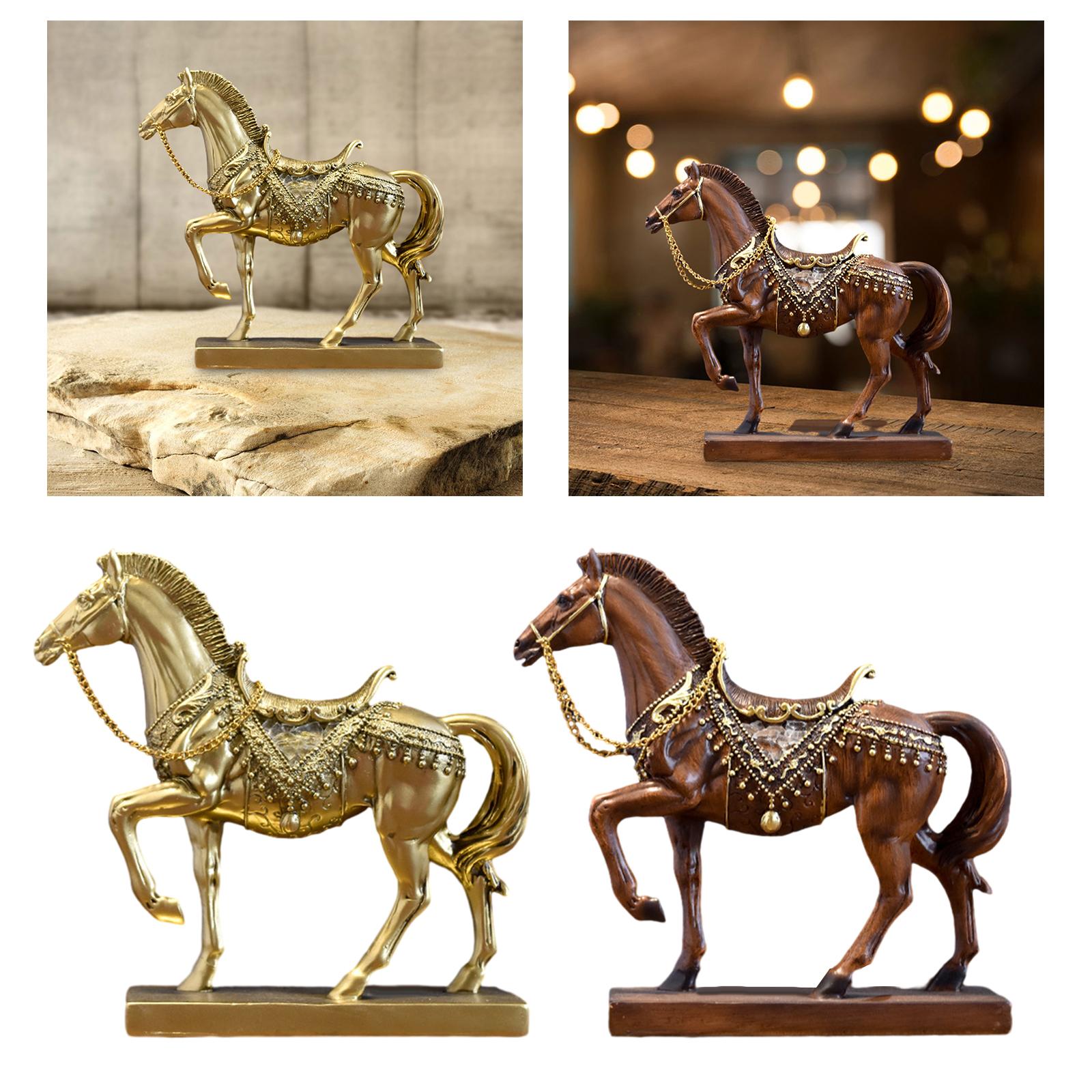 Horse Figurine Horse Statue Ta - Resin Art Table Top incelemesi ve fiyatı