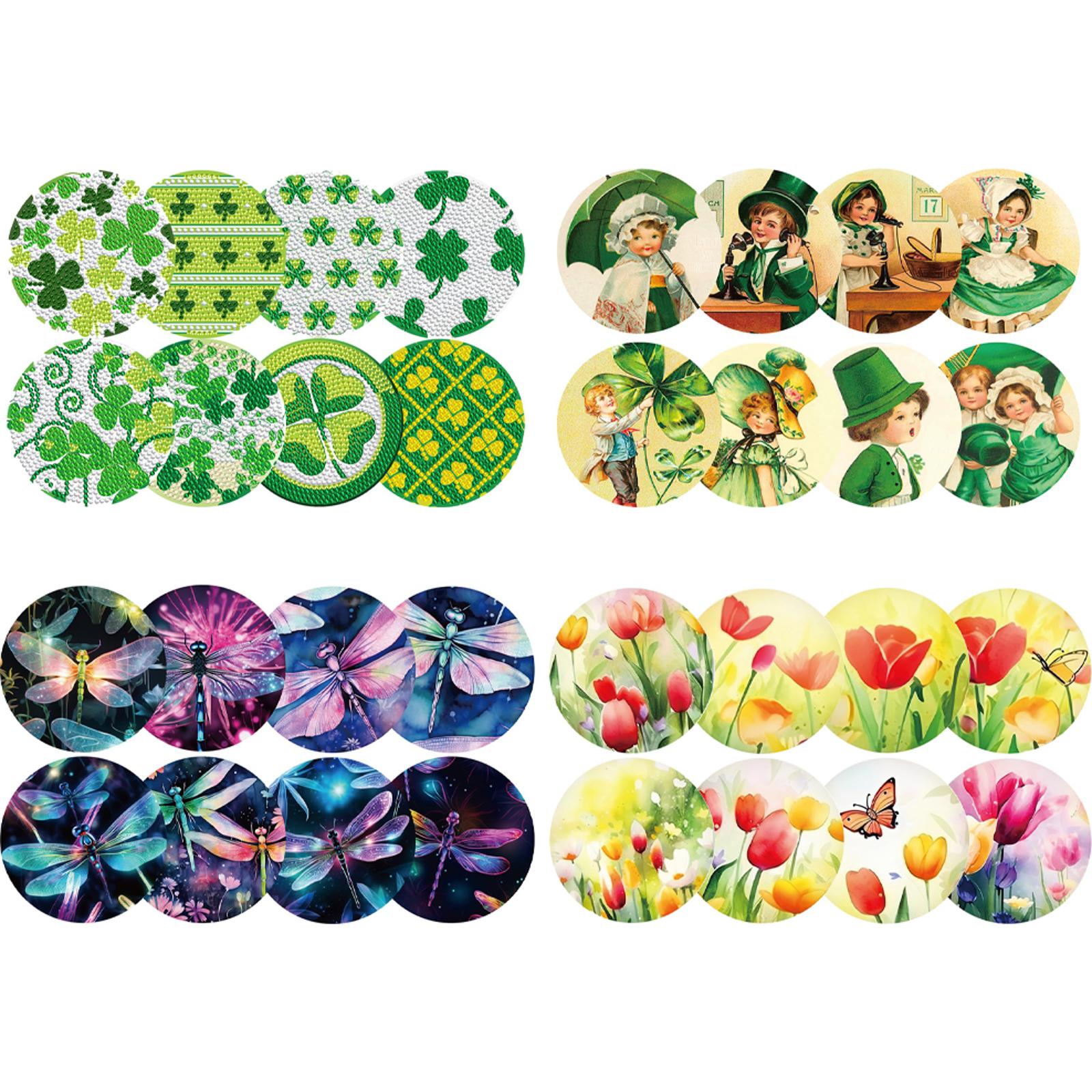 8PCS Full Drill Diamond Coaste - Resin Art Kits For Adults incelemesi ve fiyatı