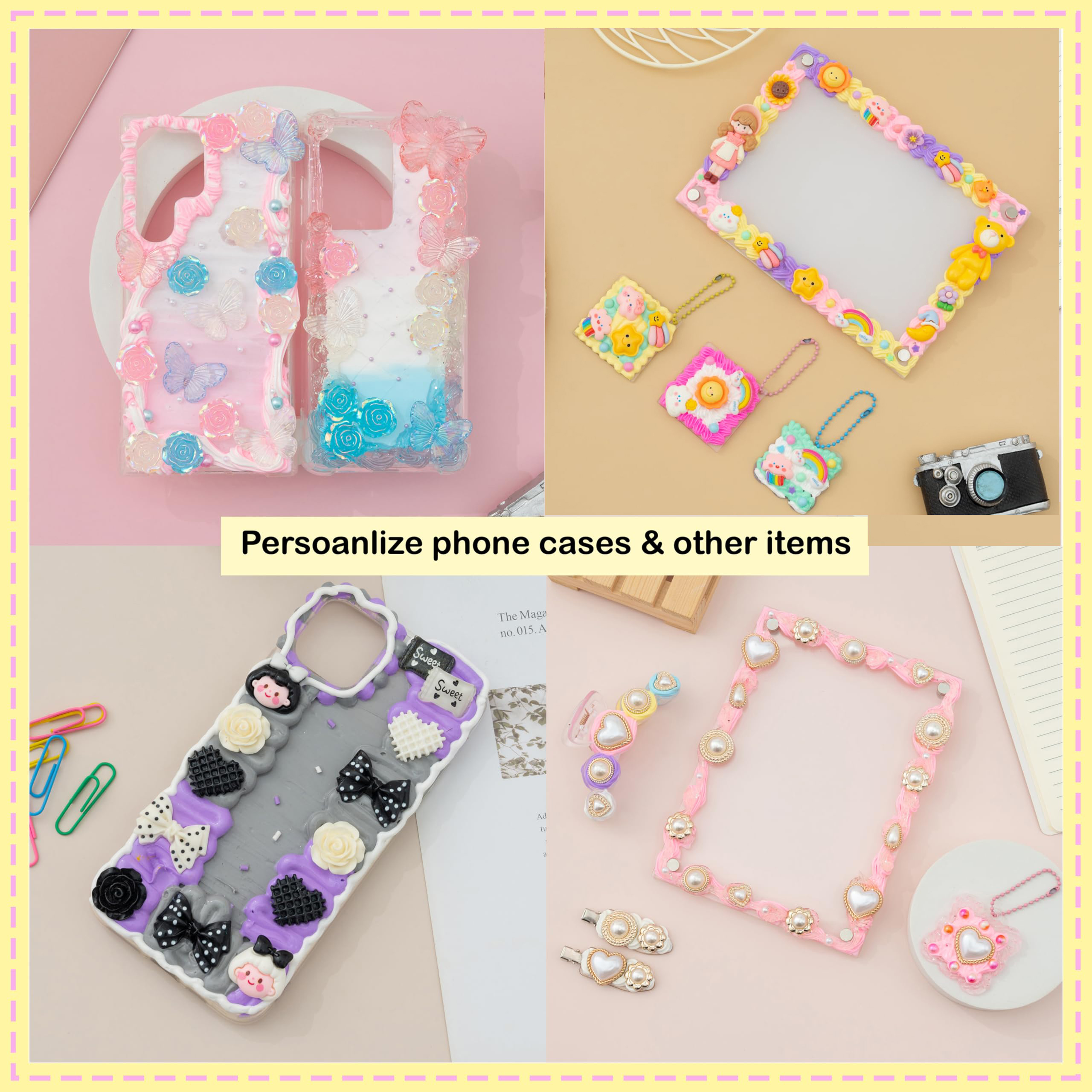 70g Starry Sky Imitation Cream - Resin Art Phone Case incelemesi ve fiyatı