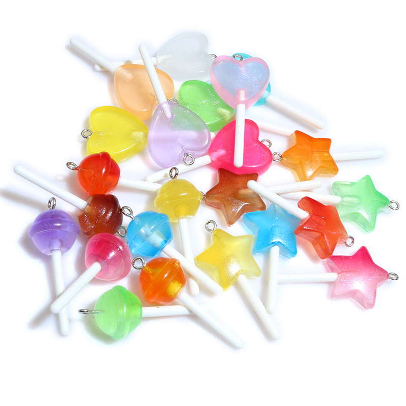 10pcs Resin Pendants Shiny Rou - Resin Art Glitter incelemesi ve fiyatı