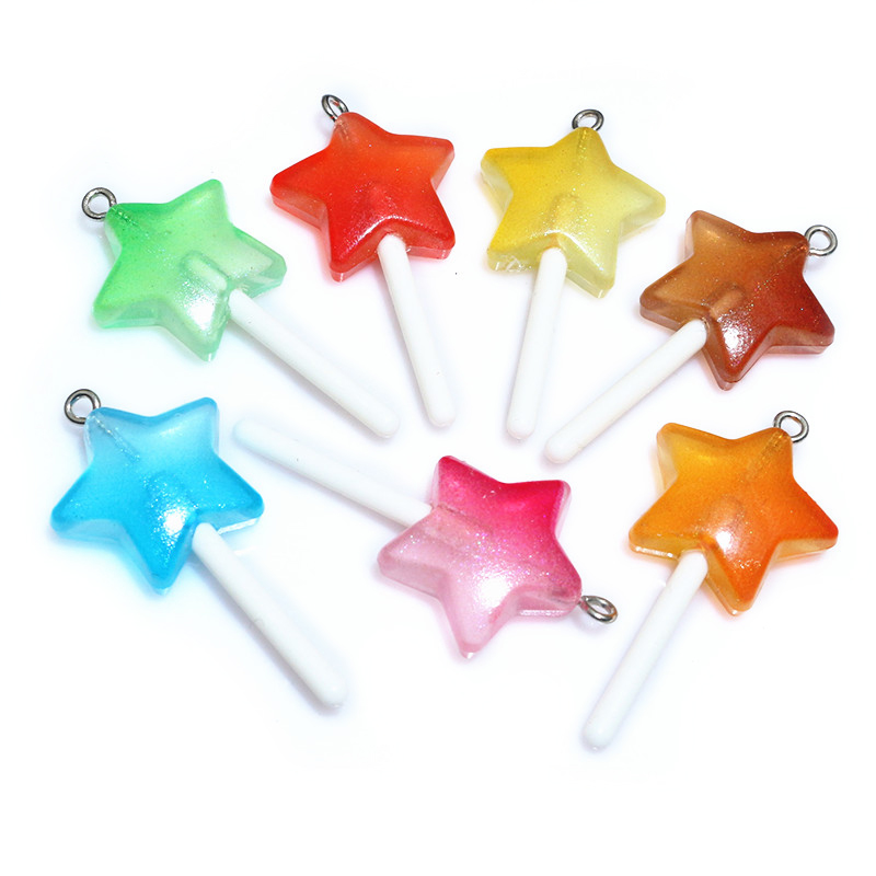 10pcs Resin Pendants Shiny Rou - Resin Art Glitter incelemesi ve fiyatı