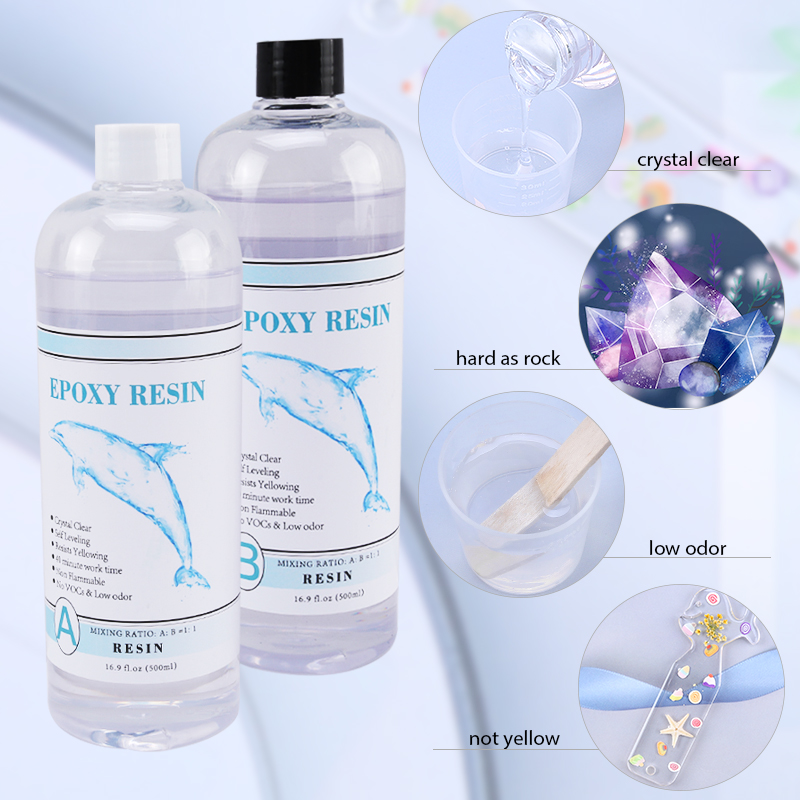 1:1 Clear Epoxy Resin Crystal  - Resin Color Paste incelemesi ve fiyatı