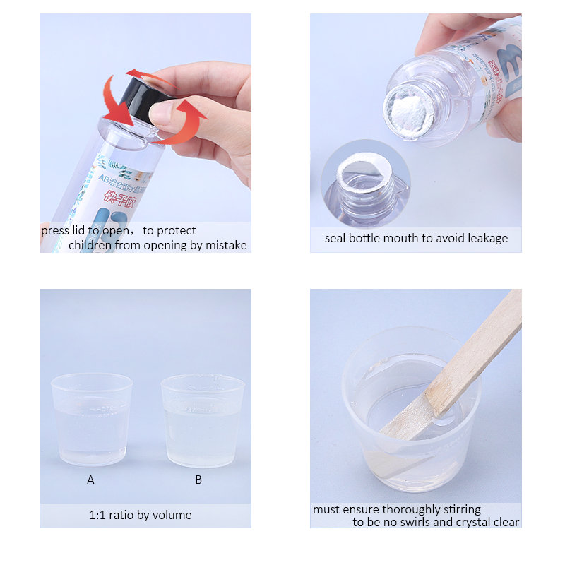 1:1 Clear Epoxy Resin Crystal  - Resin Color Paste incelemesi ve fiyatı