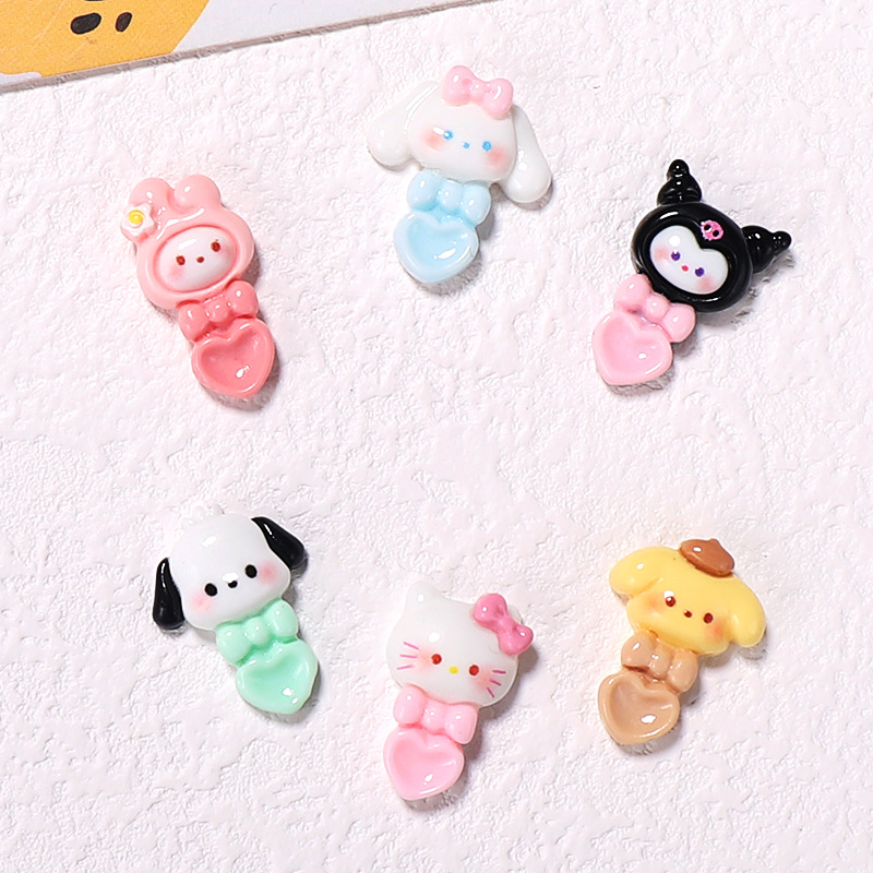 24/120PCS Cartoon DIY resin ac - Resin Art Phone Case incelemesi ve fiyatı