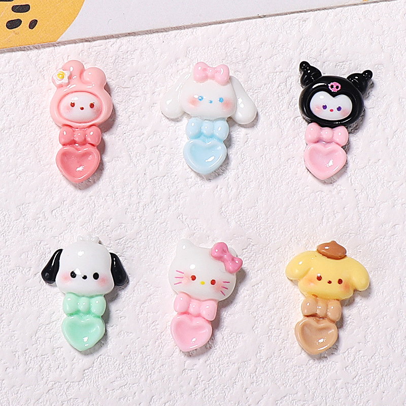24/120PCS Cartoon DIY resin ac - Resin Art Phone Case incelemesi ve fiyatı