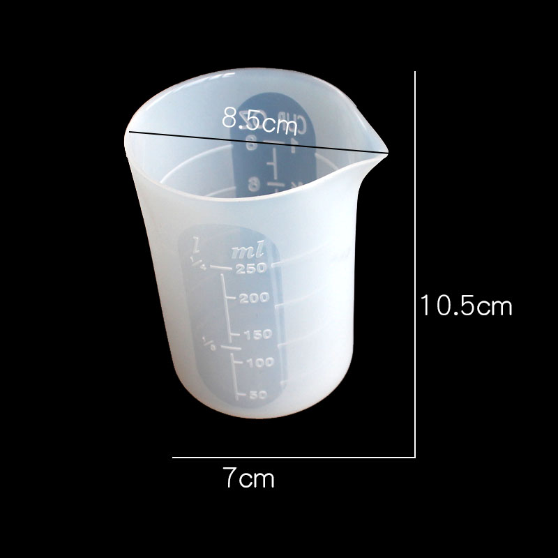 250ML Silicone measuring cup S - Resin Art Letters incelemesi ve fiyatı