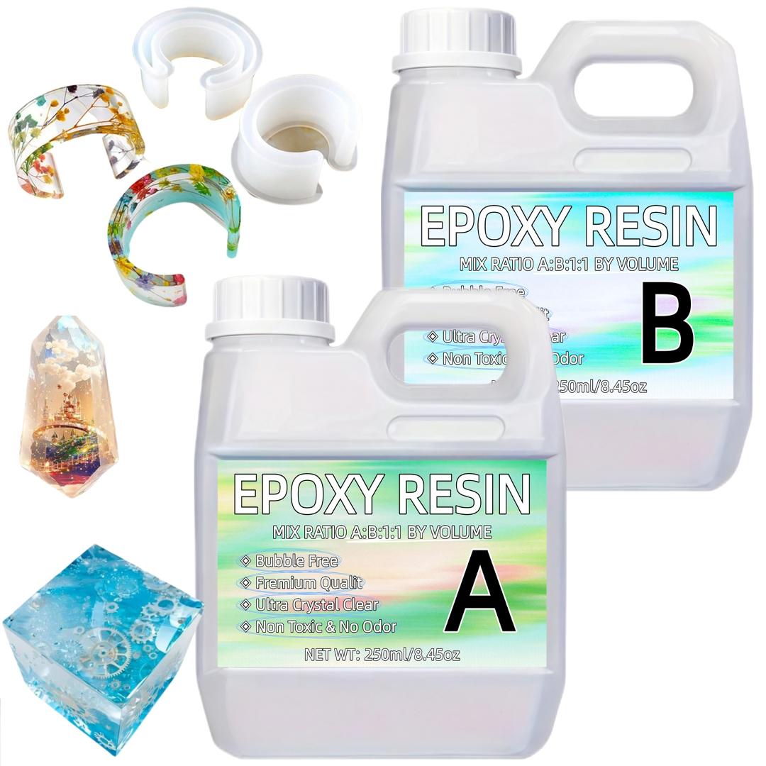 16.9oz Clear Epoxy Resin Kit C - Resin Art Table Top incelemesi ve fiyatı