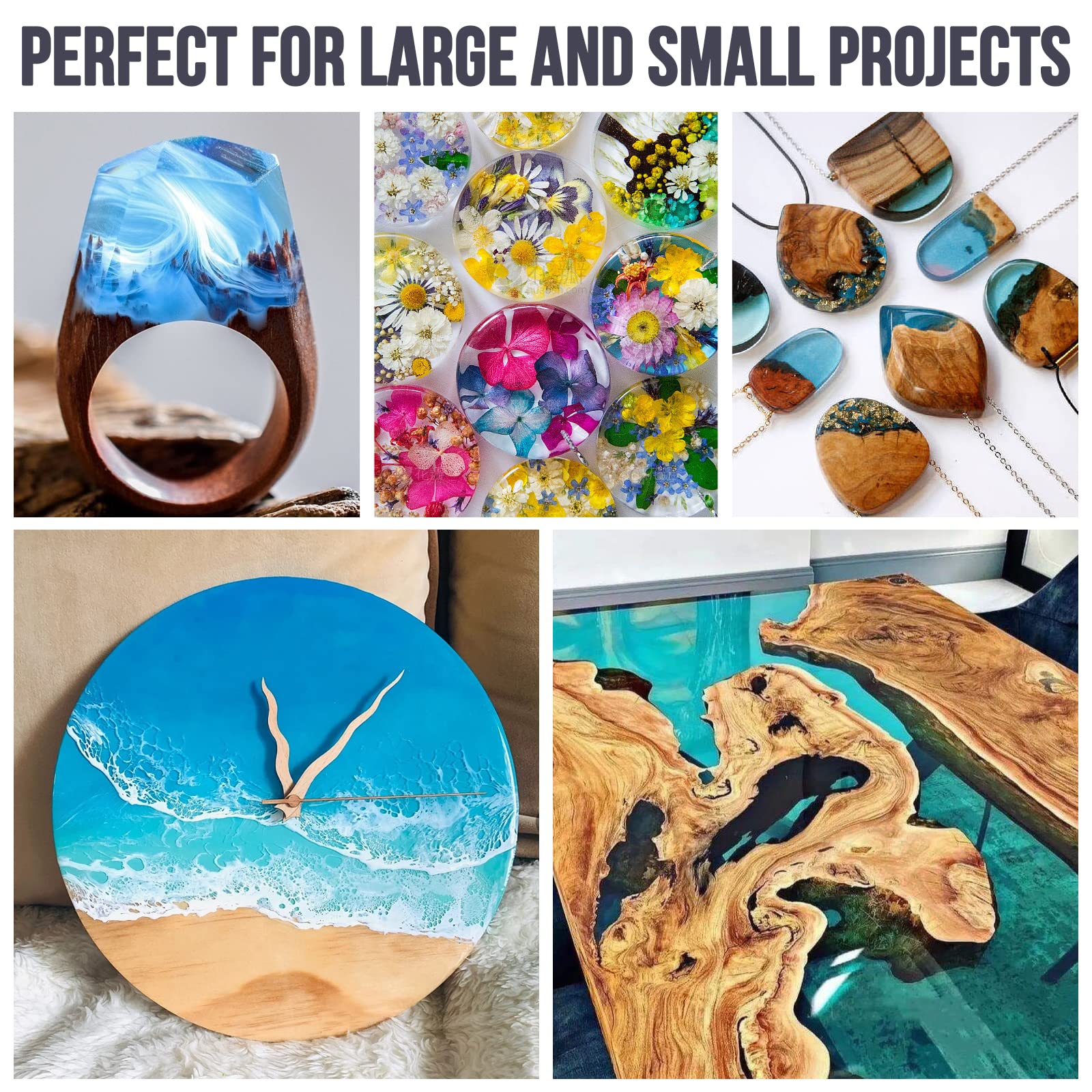 Epoxy Resin Kits Set, Art Kit  - Resin Art Kits For Adults incelemesi ve fiyatı