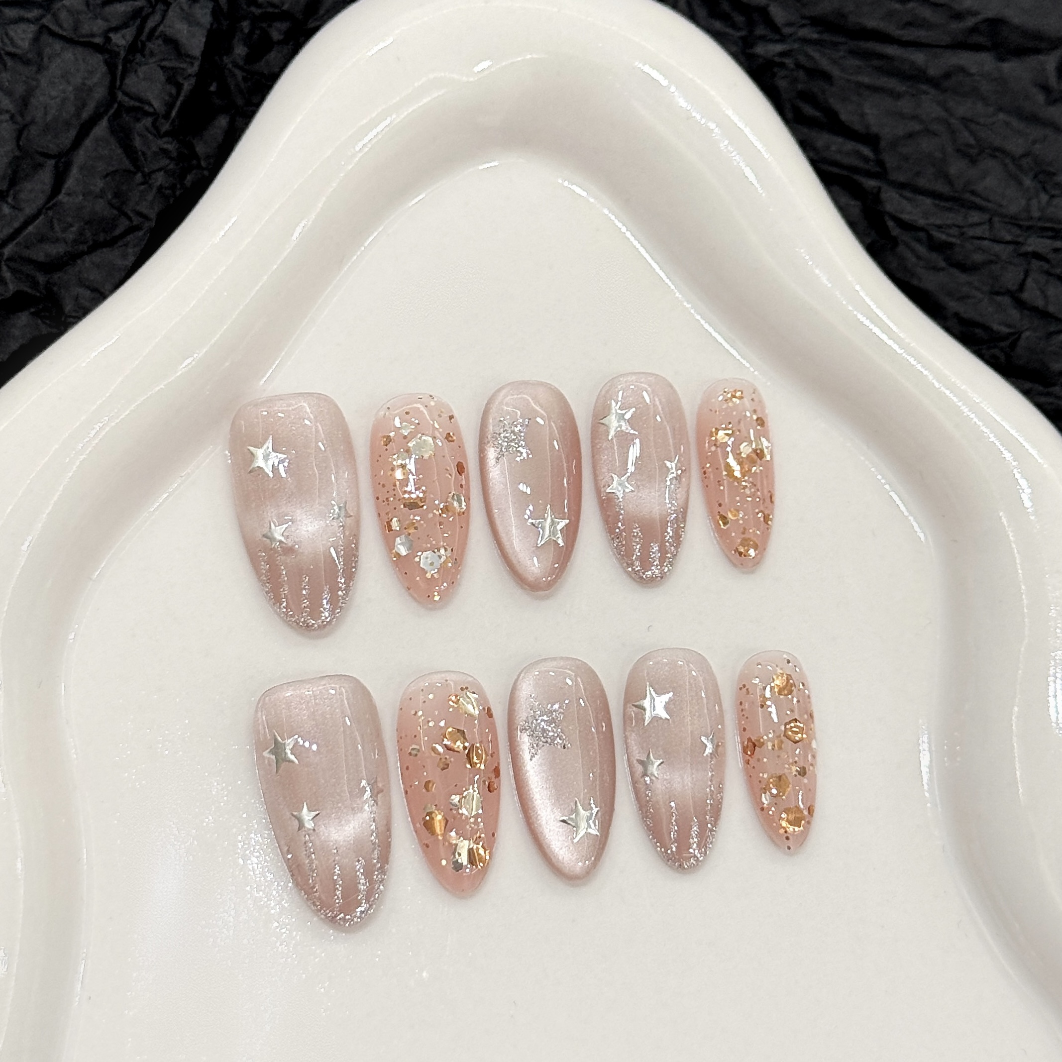 10pcs Pure Hand Pressed Medium - Resin Art Glitter incelemesi ve fiyatı