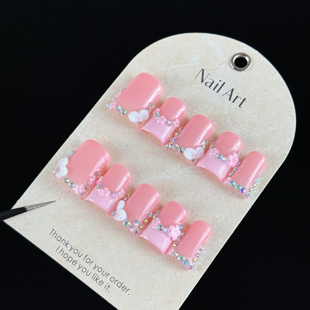 10pcs high-end Pink girl style - Resin Art Glitter incelemesi ve fiyatı
