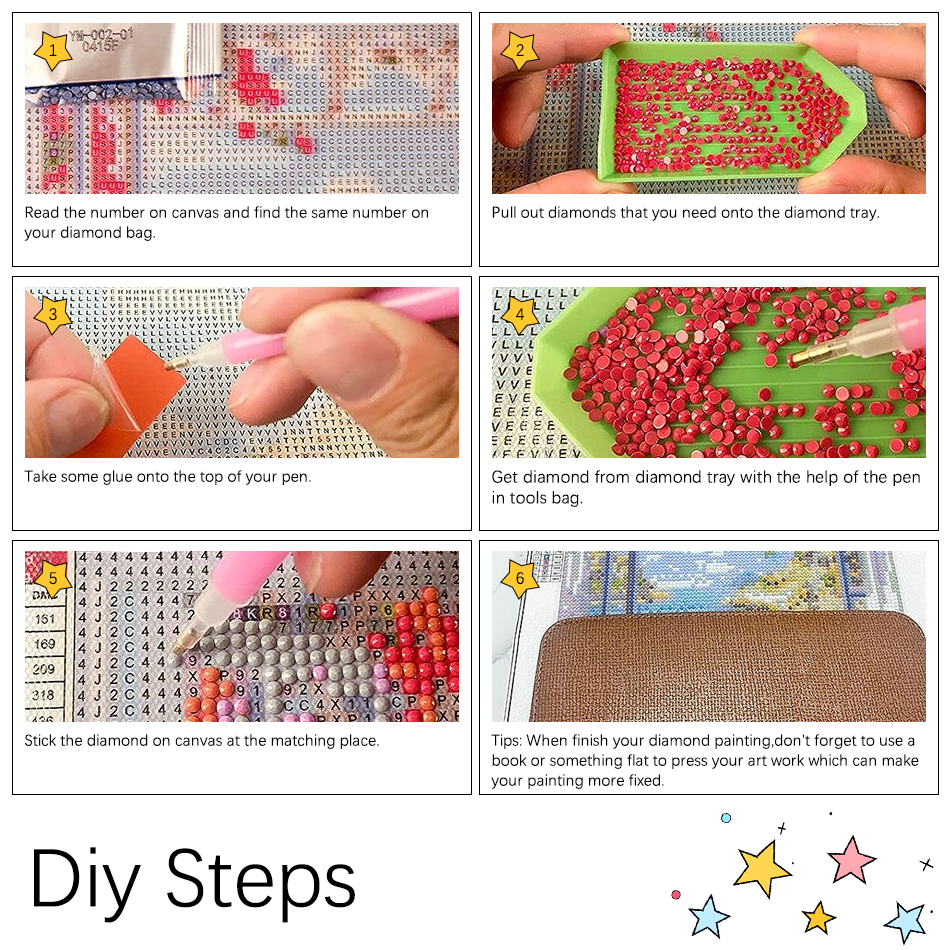 RUOPOTY Custom Diamond Paintin - Resin Art Kits For Adults incelemesi ve fiyatı
