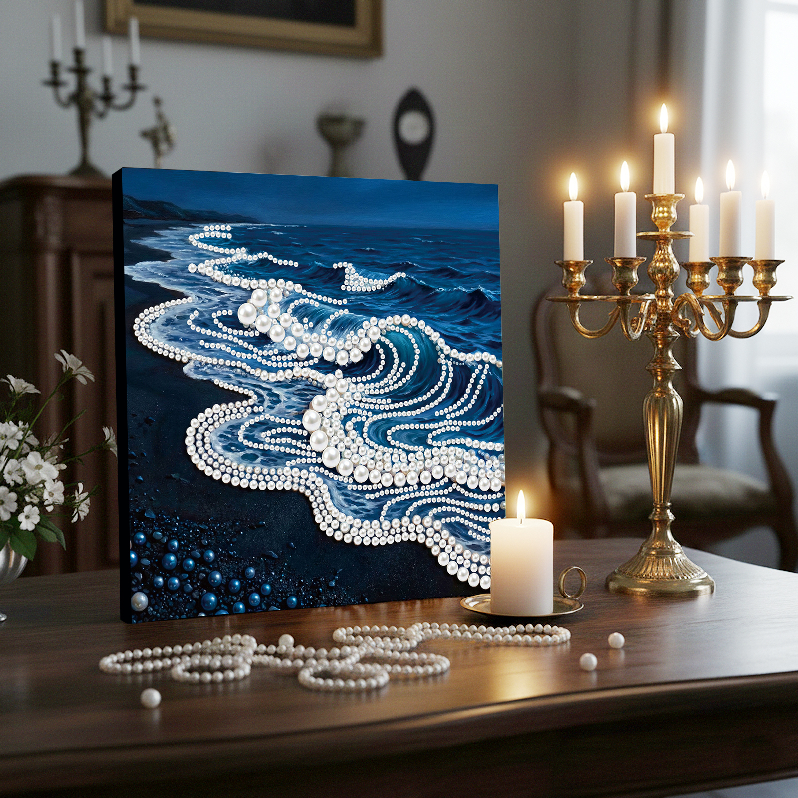 Waves DIY Pearl Painting Kit w - Resin Art Kits For Adults incelemesi ve fiyatı