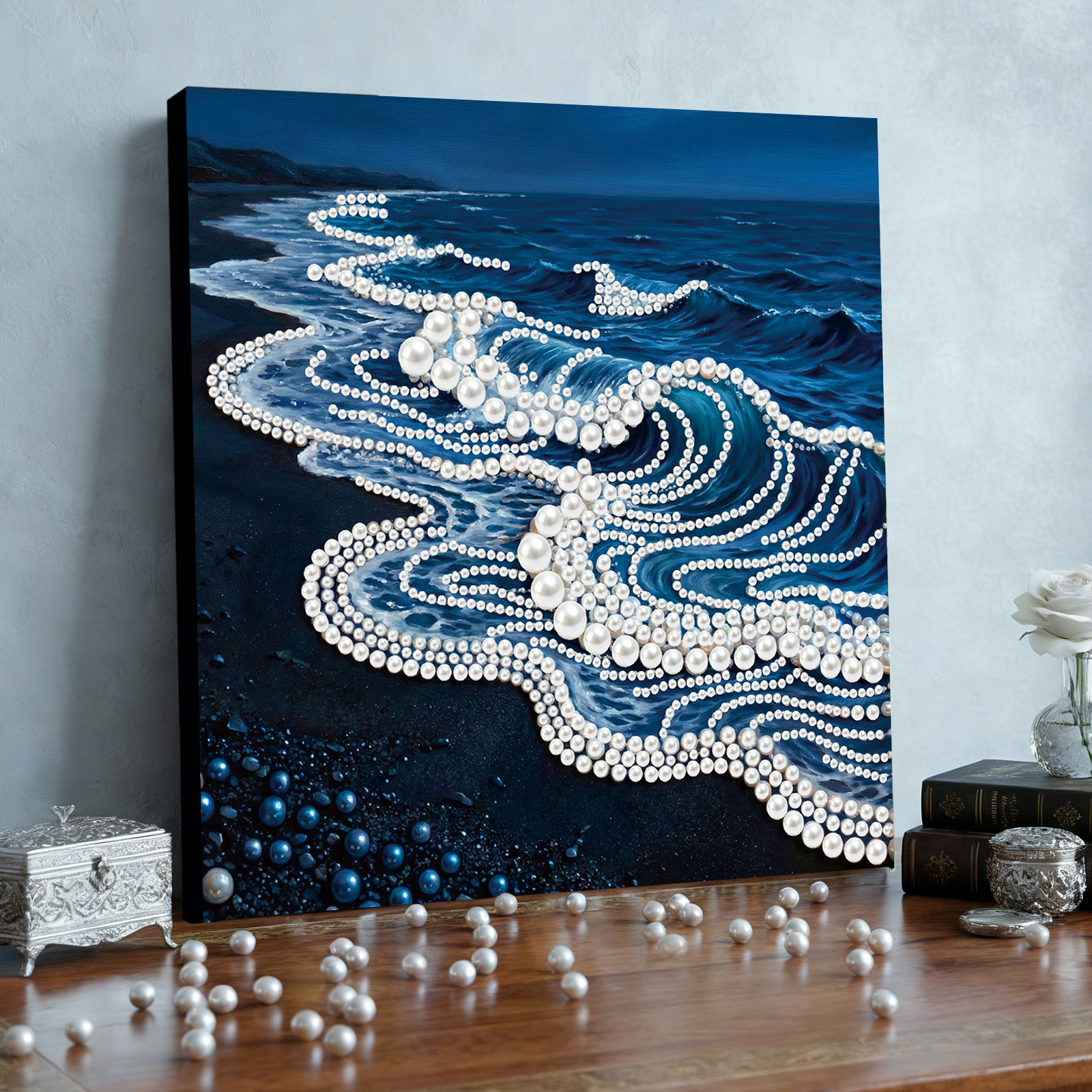 Waves DIY Pearl Painting Kit w - Resin Art Kits For Adults incelemesi ve fiyatı