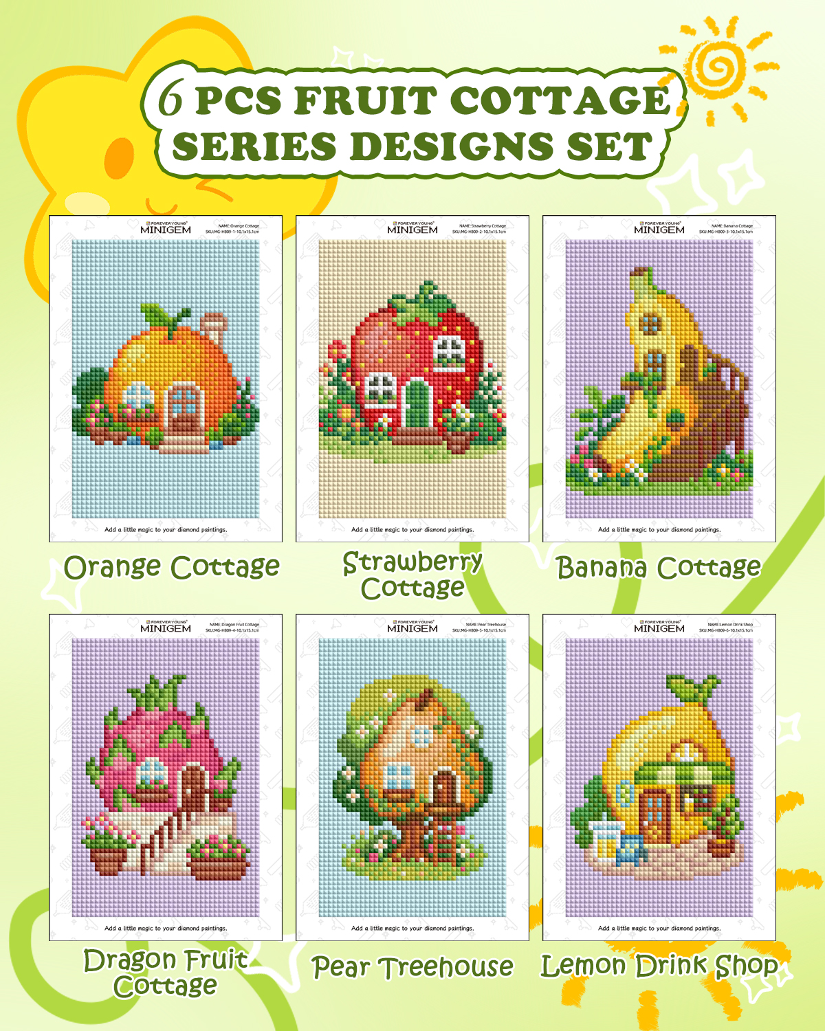 Forever Young Minigem 6PCS Fru - Resin Art Kits For Adults incelemesi ve fiyatı