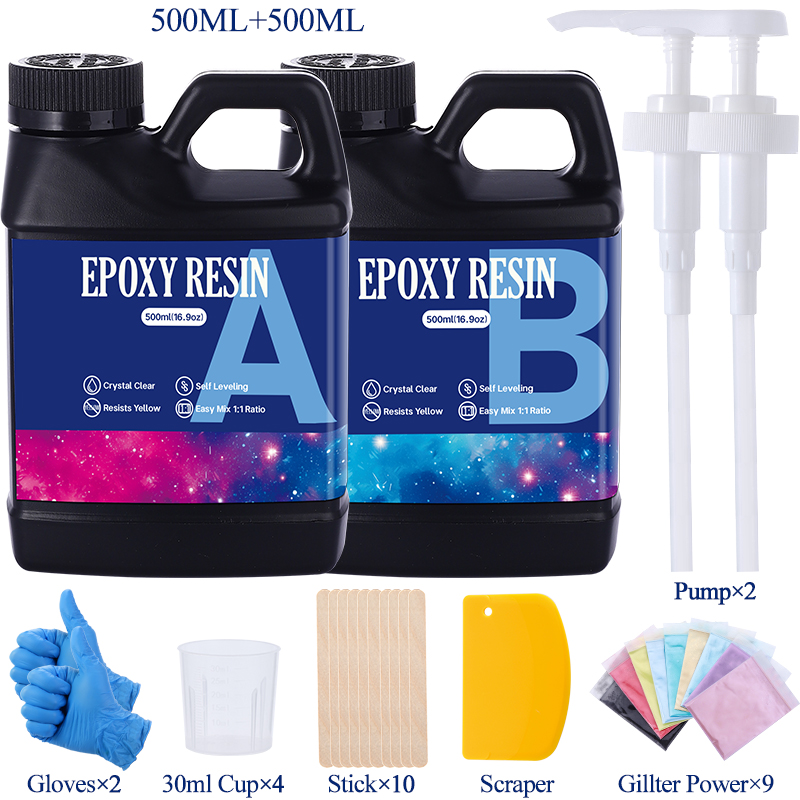 Fast Curing 1:1 Crystal Clear  - Resin Art Table Top incelemesi ve fiyatı