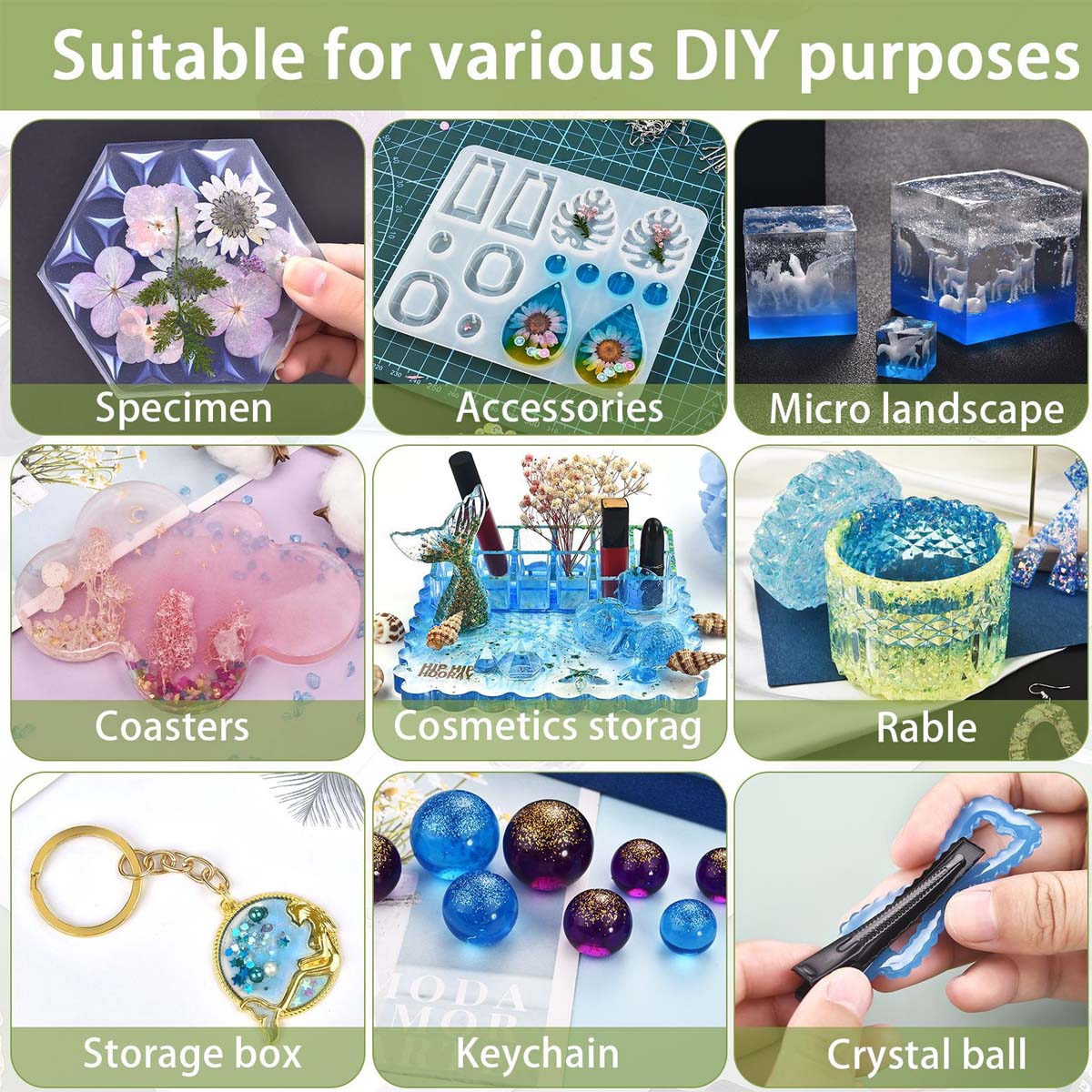 5ml/Bottle Epoxy Resin Pigment - Resin Art Letters incelemesi ve fiyatı