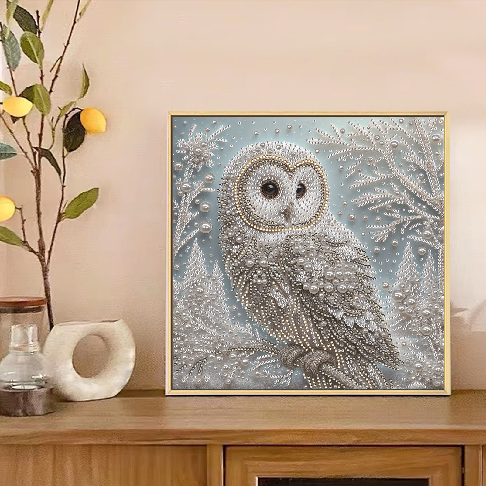 Owl Special Shaped 5D DIY Part - Resin Art Kits For Adults incelemesi ve fiyatı